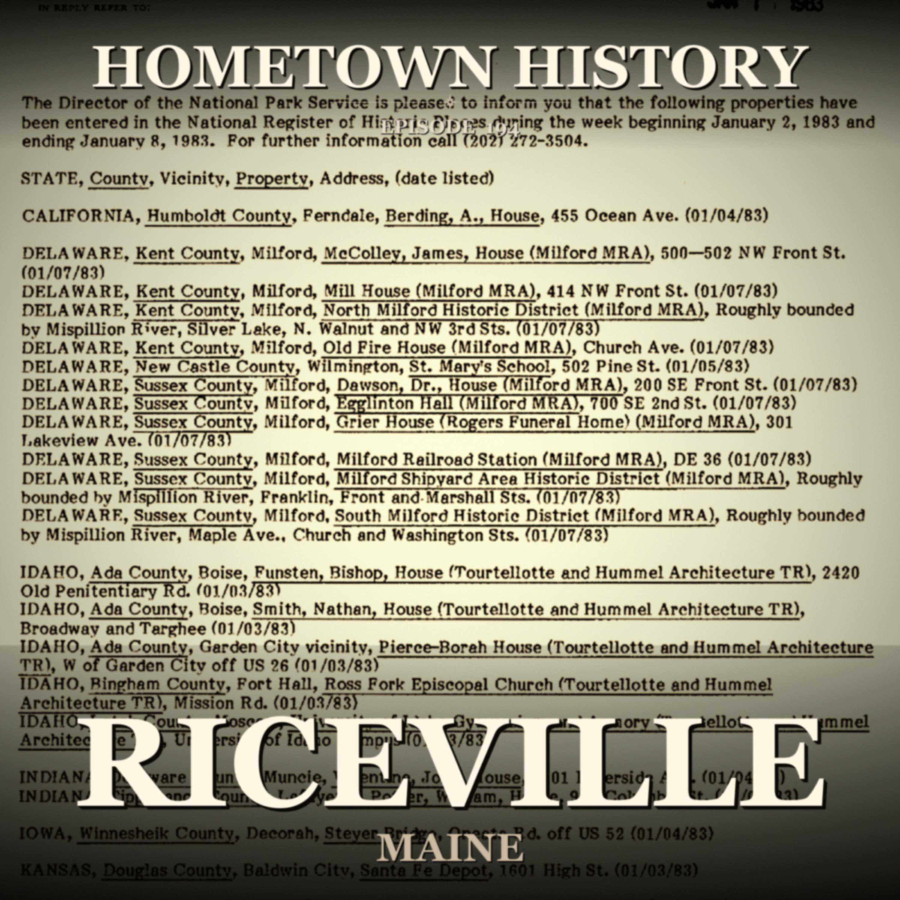 Riceville, Maine: The Ghost Town Whose Plague Never Happened