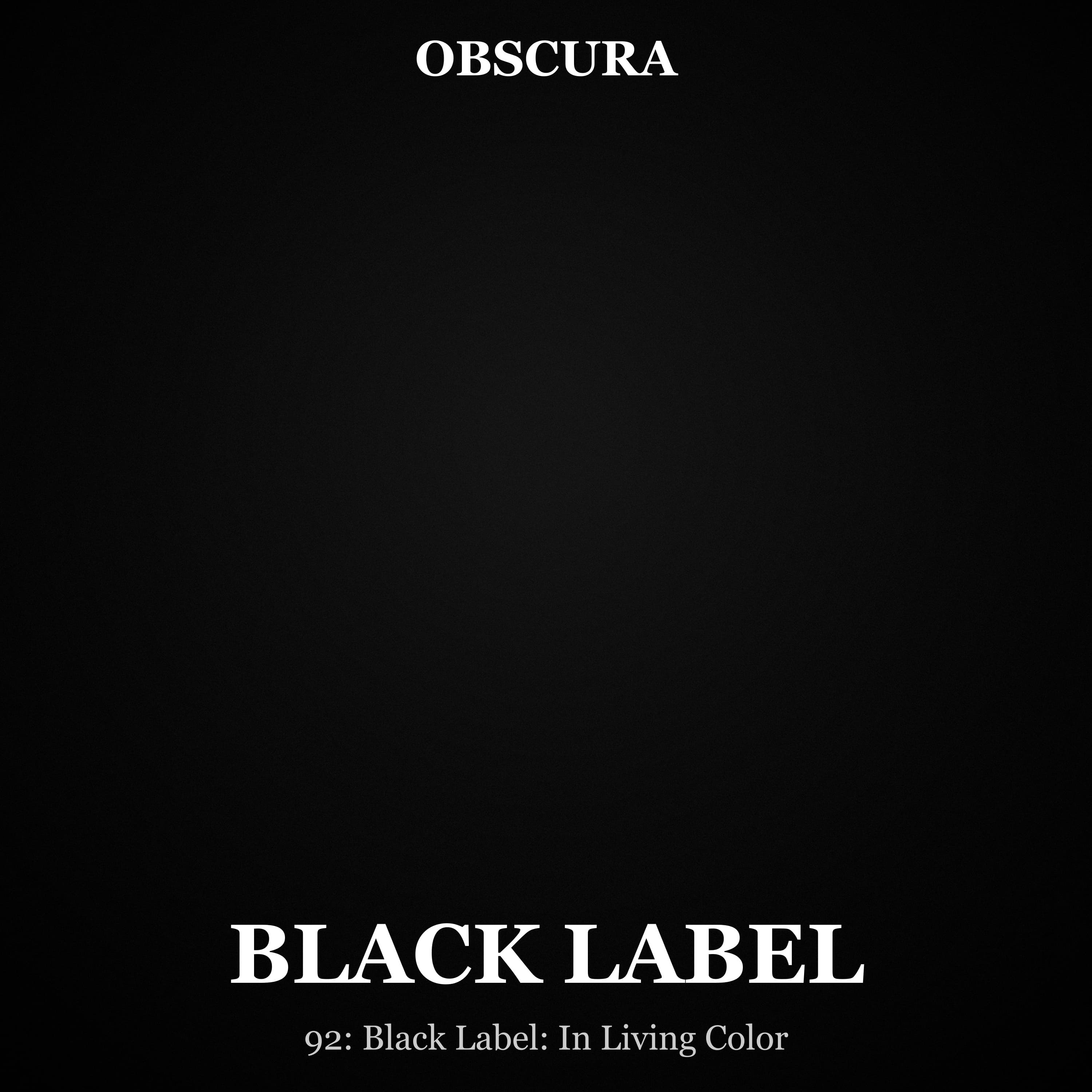 BLACK LABEL: In Living Color