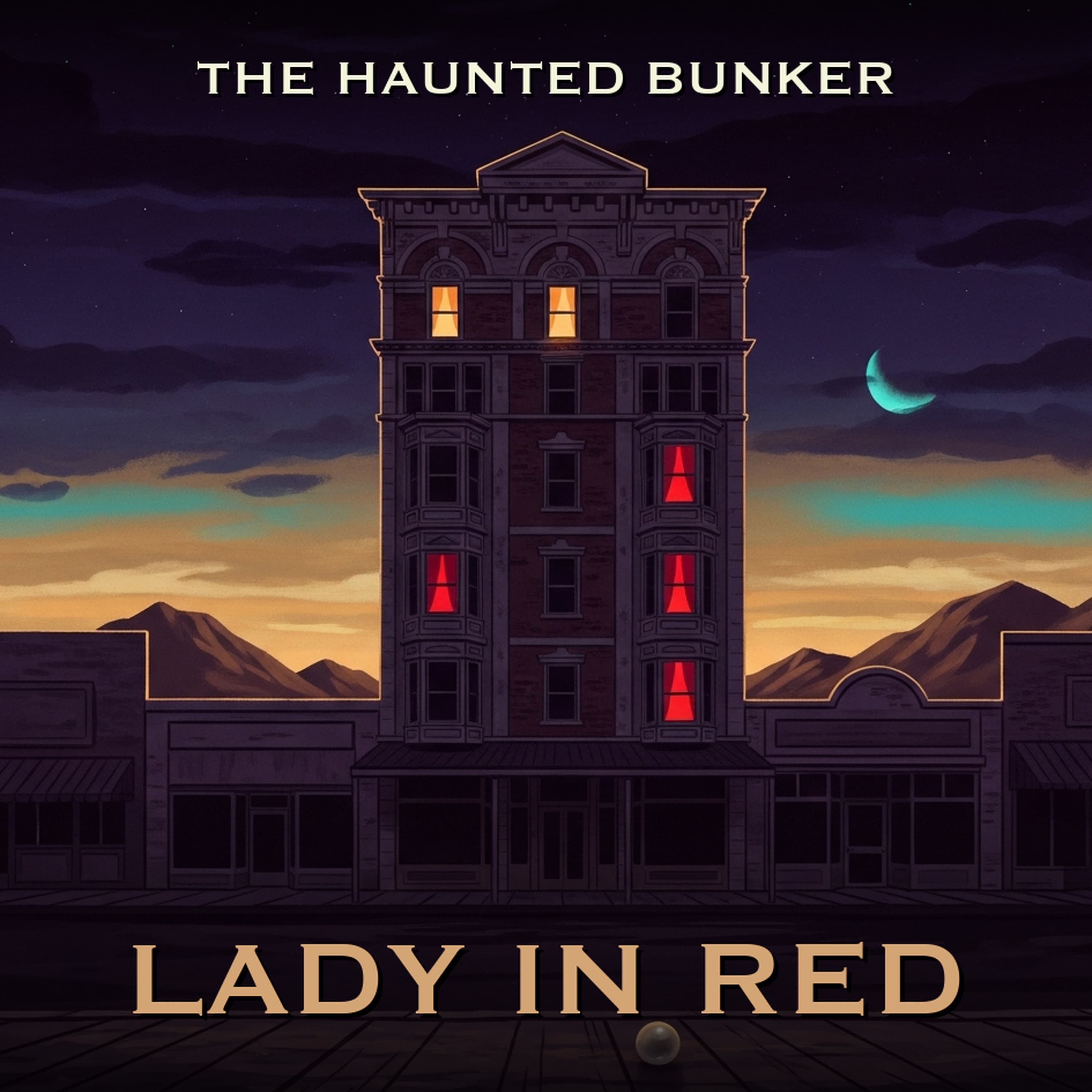 The Lady in Red | Tonopah's Mizpah Hotel
